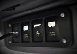 Lightforce Four-Switch Panel Fascia for TY2 Switches