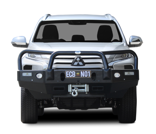 ECB Mitsubishi Pajero Sport Exceed Winch Bullbar (11/19 to 03/24)