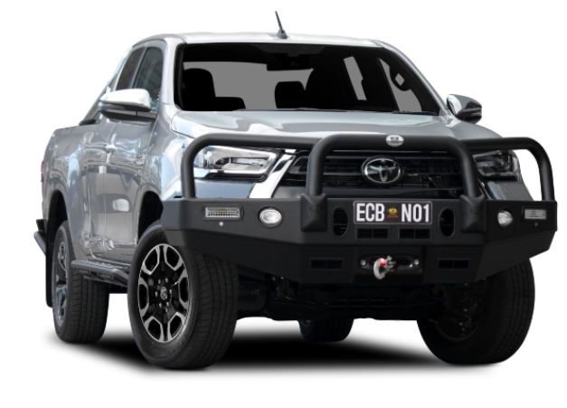 ECB Toyota Hilux SR & SR5 Wide Cab Winch Bullbar (09/20 to 02/24)