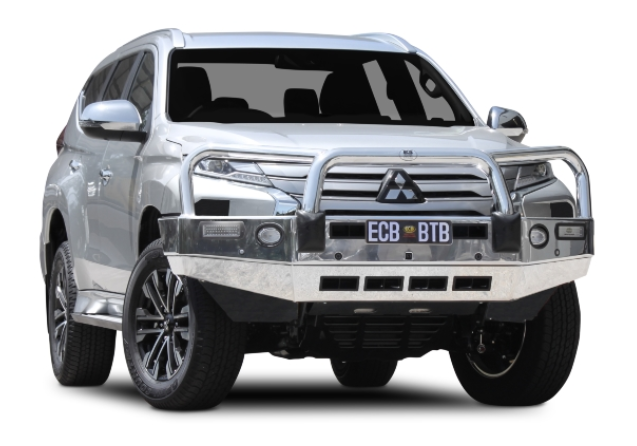ECB Mitsubishi Pajero Sport Exceed Bullbar with Bumper Lights (11/19 to 03/24)