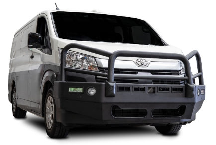 ECB Toyota Hiace Bullbar with lights (05/2019 to Present)