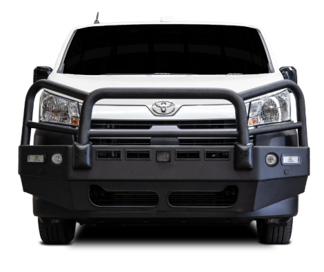 ECB Toyota Hiace Bullbar with lights (05/2019 to Present)