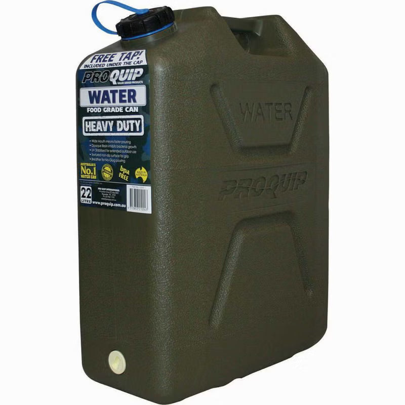 Proquip Plastic Water Jerry Can 22L