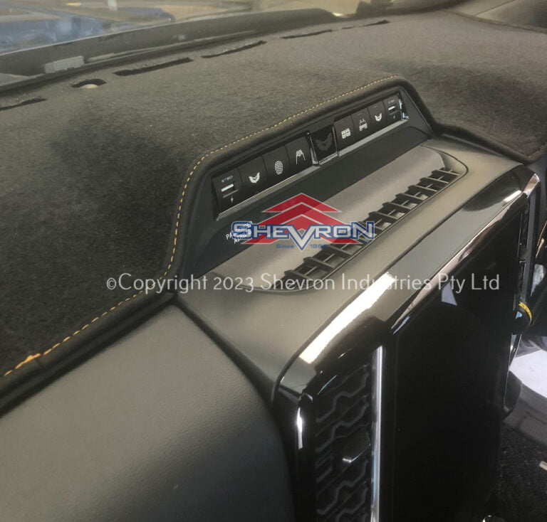 Shevron Dash Mate Dashboard Covers - Next Gen Ford Ranger (05/2022 to Present)