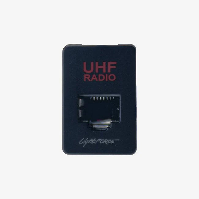 Lightforce RJ45 M2 Passthrough To Suit Mitsubishi - Red