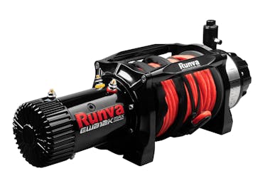 Runva EWB12K MAX 12V with Armortech Synthetic Rope