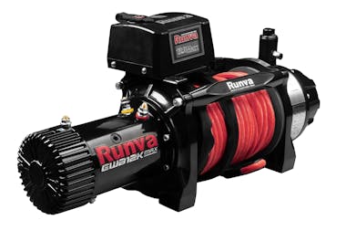 Runva EWB12K MAX 12V with Armortech Synthetic Rope