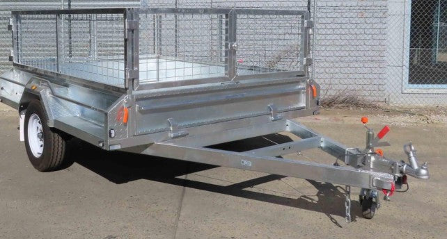 Trailers from 5x3 to 8x6 - with or without cage.